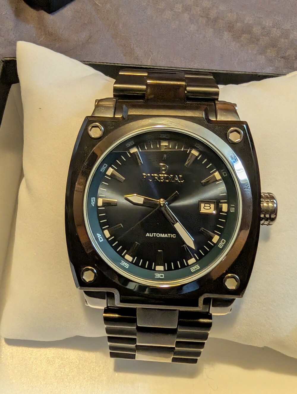 Puredial Powersphere Stainless Steel - PDPS2100 Mens Automatic 24Jewels Watch.